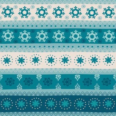 Kabile Dikişsiz Noel desen.