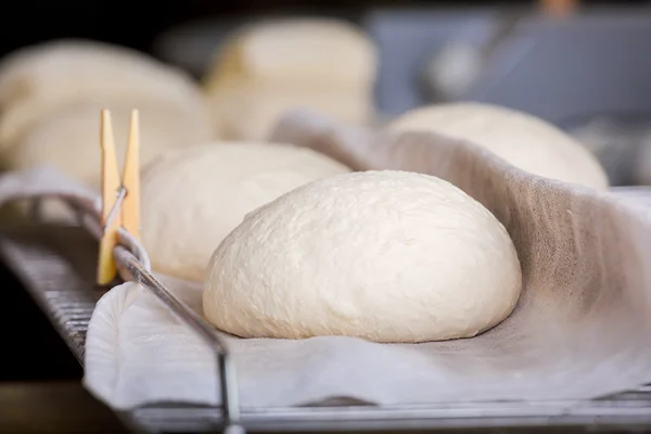 Making of bakery products in bakery shop