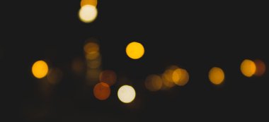 Phuket kasabasındaki Sokak Gecesi Market Festivali 'nin arka plan kullanımı için Bokeh' li soyut bulanık görüntüsü