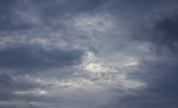Háttér Felhők Gyönyörű Sötét Felhő Előtt Vihar — Stock Fotó