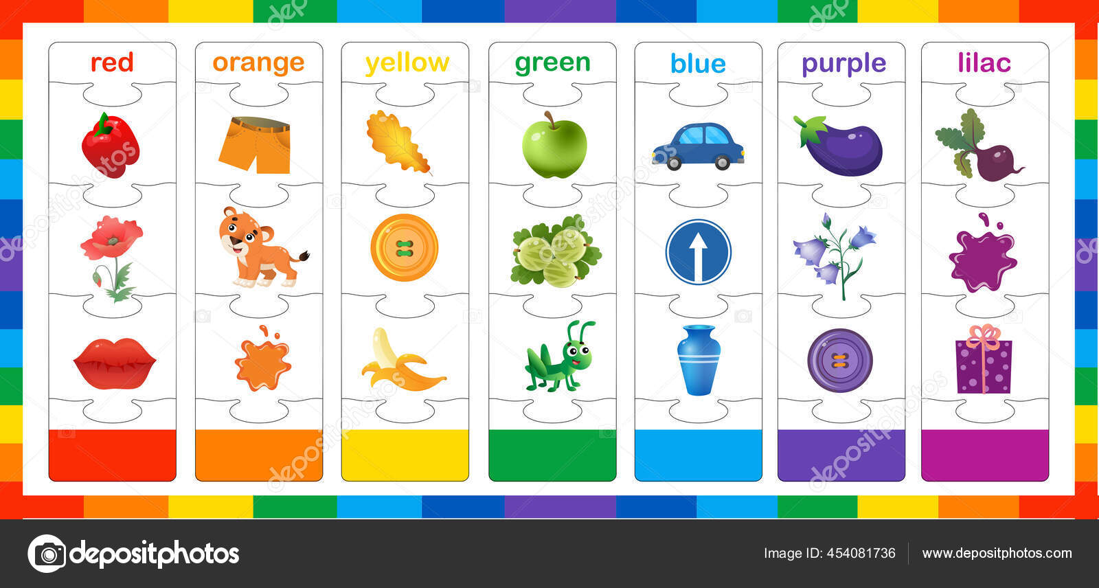 jogo de correspondência para crianças pré-escolares. combinar