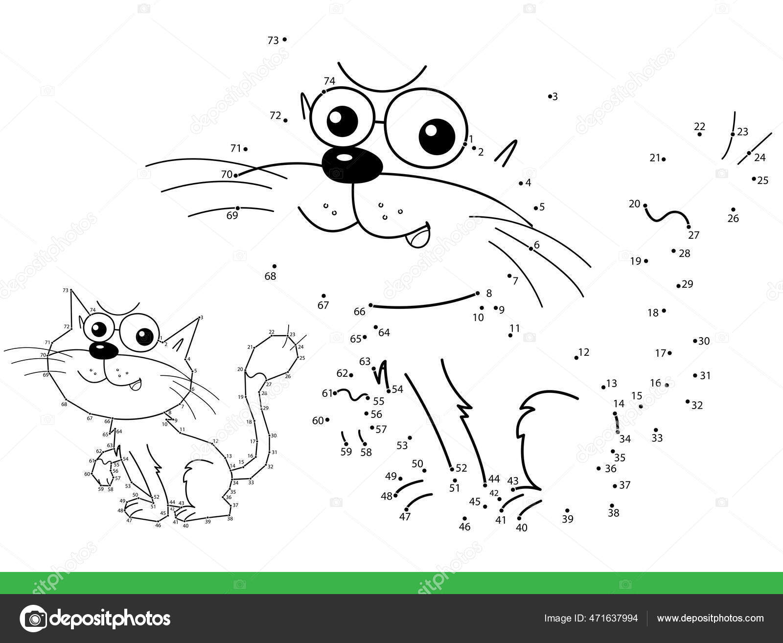 15 Desenhos de gatos e gatinhos para colorir