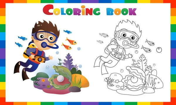 Desenho de desenhos animados galinha ou galinha com ovo. Animais de quinta.  Livro para colorir para crianças . vetor(es) de stock de ©Oleon17 324965948
