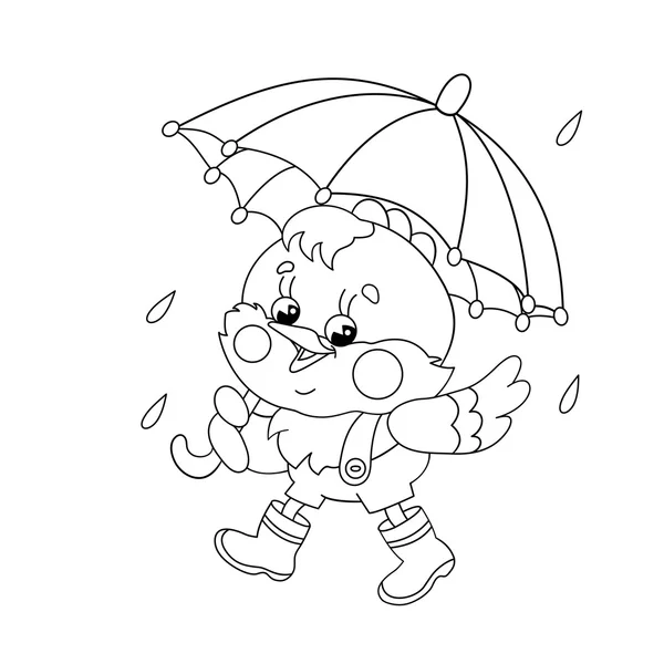 Coloring Pages Chickens Walking 5