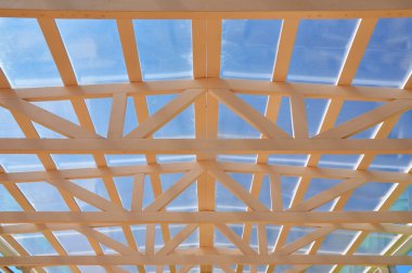 Modern ahşap çerçeve 