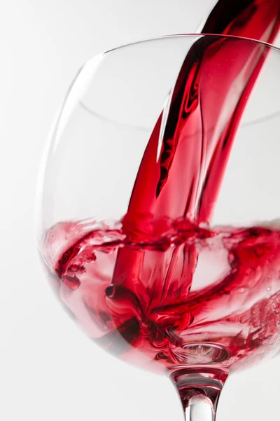 Wine glass on white background — Stock Photo, Image