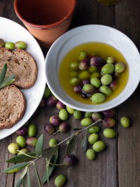 Zeytinyağı ve ekmek