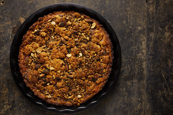 homemade almond tarte