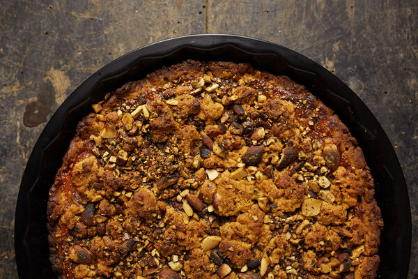 homemade almond tarte