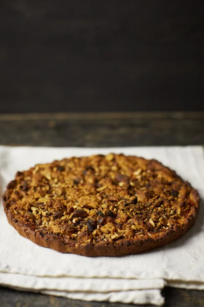 Tarta de almendras casera —  Fotos de Stock