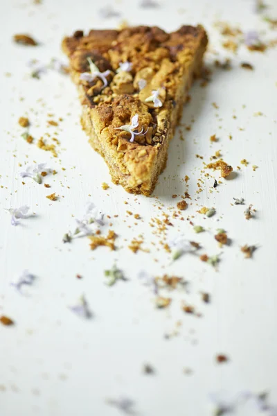 Tarte de amêndoa caseiro — Fotografia de Stock