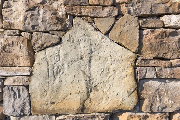 Textuur van stenen muur in Italië — Stockfoto