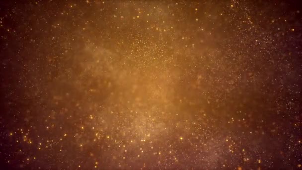 抽象粒子の色魔法の背景 — ストック動画