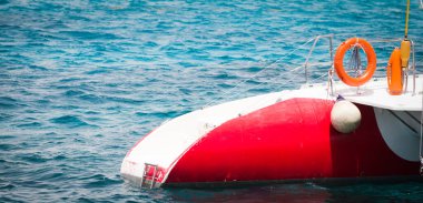 Tekne ayrıntıları deniz kenarı geçmişi