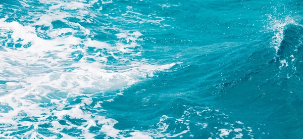 Fundo Água Oceano Azul Profundo — Fotografia de Stock
