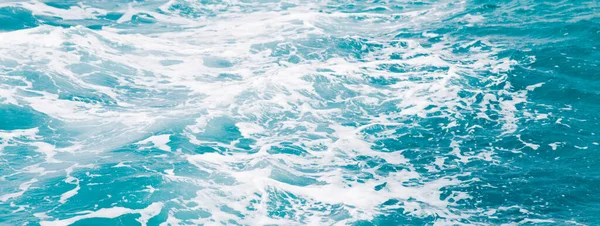 Deep Blue Oceán Vody Pozadí — Stock fotografie