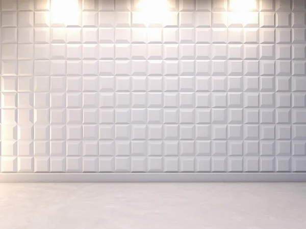 抽象的な 3 d 装飾の壁背景、3 d レンダリング — ストック写真