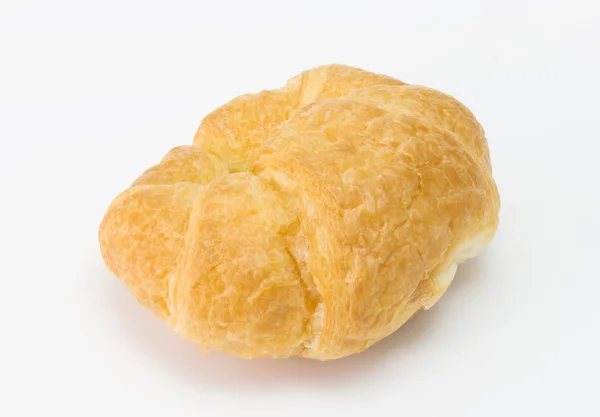 Круассан хлеб, Франция Круассан изолированы на белом фоне — стоковое фото