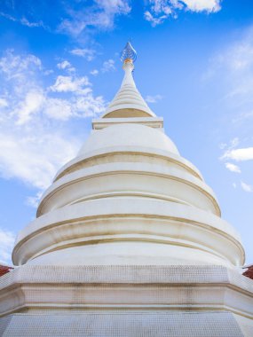 Tay tarzında pagoda Wat Pra Dhat Pha Ngao Tapınağı Chiang Rai Tha