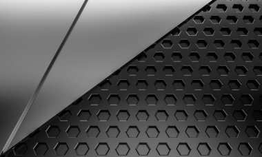 siyah ray soyut arı kovanı hextagon doku bir arka plan ile polis