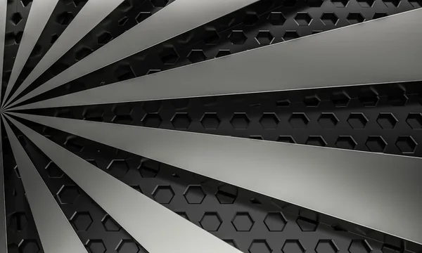 Svarta ray abstrakt bee registreringsdatafilen hextagon textur bakgrund med cop — Stockfoto