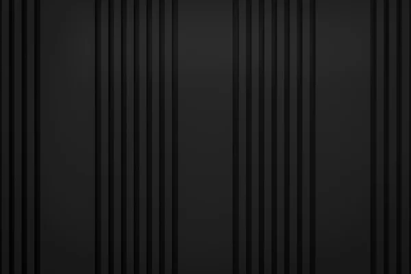 Schwarze Abstelllinie Layout Papiermaterial Hintergrund 3D-Render — Stockfoto