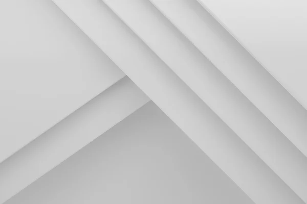 Beyaz yığın kağıt malzeme katmanı arka plan 3d render