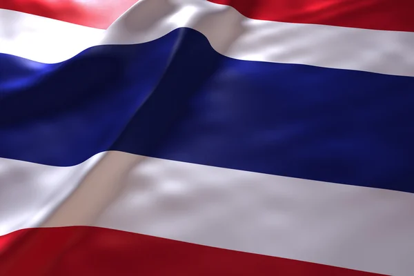 Fondo de bandera de Tailandia —  Fotos de Stock