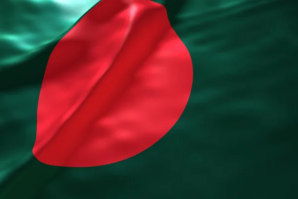 Fondo de Bandera de Bangladesh — Foto de Stock