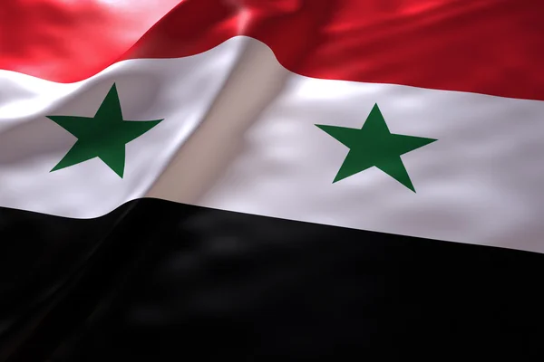 Syria bandeira fundo — Fotografia de Stock