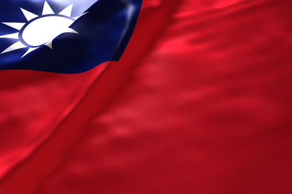 Taiwan bandeira fundo — Fotografia de Stock