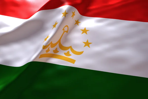 Tajikistan flag background — Stock Photo, Image