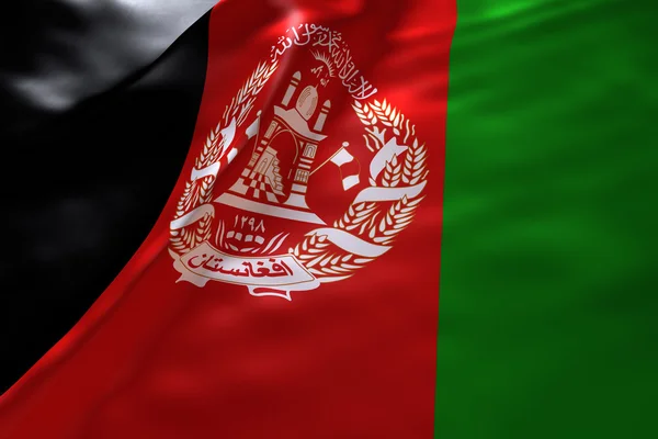 Afghanistans flaggbakgrunn – stockfoto