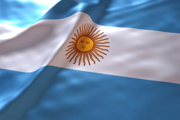 Bandeira Argentina fundo — Fotografia de Stock