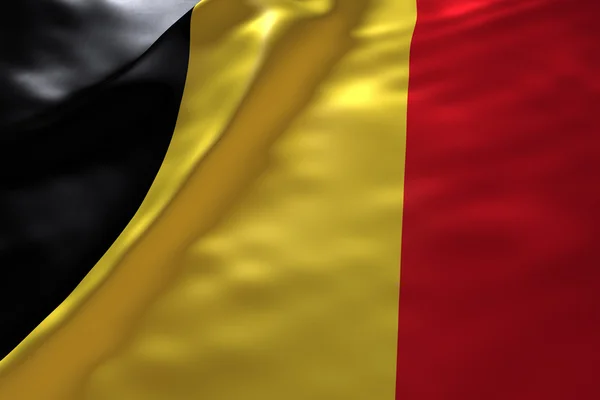 比利时国旗背景 — 图库照片