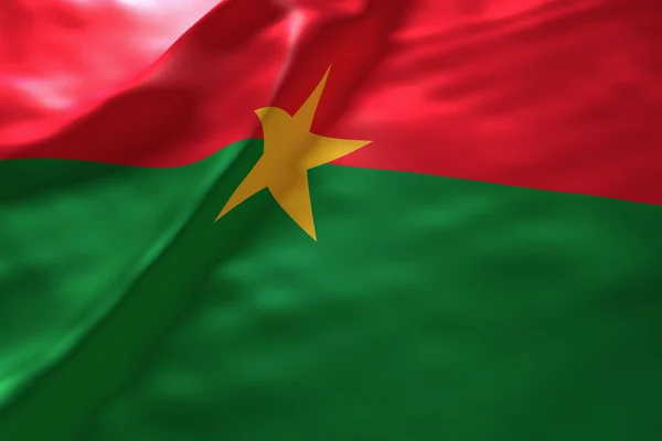 Fondo de la bandera de Burkina Faso —  Fotos de Stock