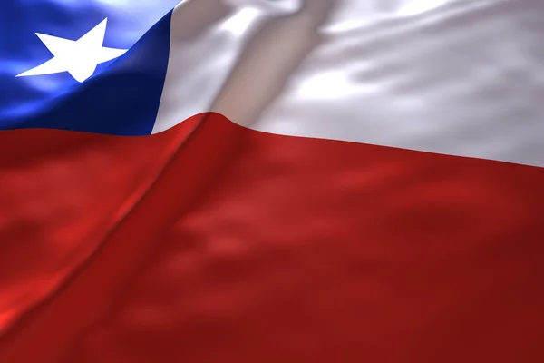 Chile flag background — Stock Photo, Image