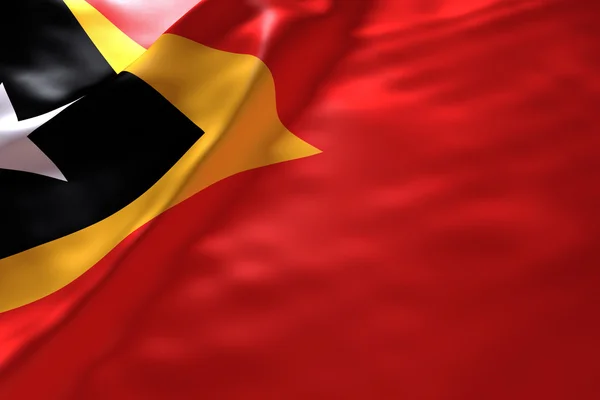 Timor Oriental Bandera de fondo —  Fotos de Stock