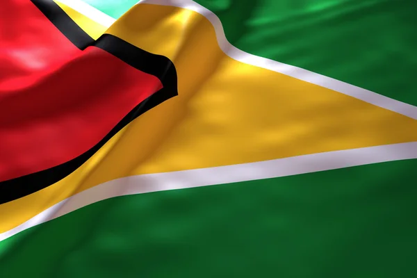 Guyana vlag achtergrond — Stockfoto