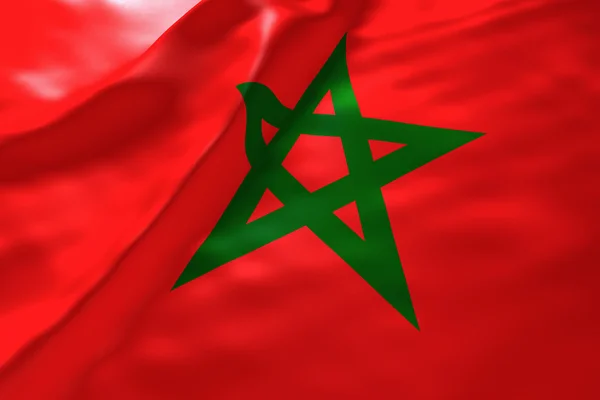 Maroko vlajka pozadí — Stock fotografie