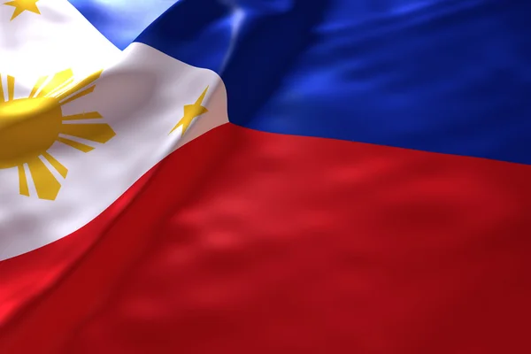 Philippinische Flagge Hintergrund — Stockfoto