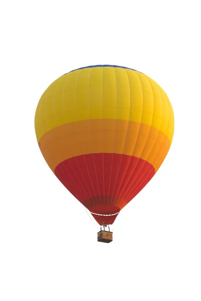 Sıcak hava balonu beyazda izole edildi