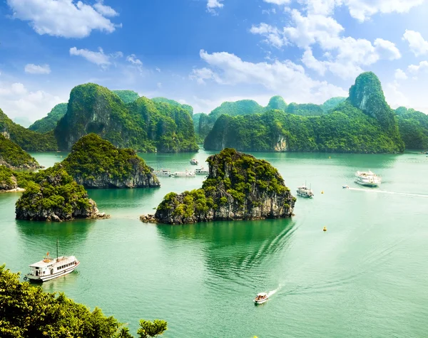 Bahía Ha Long en Vietnam — Foto de Stock