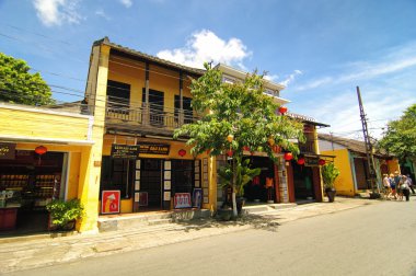 Hoi bir dünya'nın kültürel mirası, ünlü Karışık kültürler ve mimari 23 Temmuz 2013 Hoi, bir, Quang Nam, Vietnam.