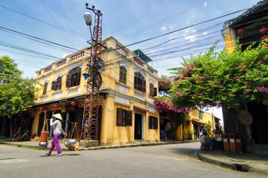 Hoi bir dünya'nın kültürel mirası, ünlü Karışık kültürler ve mimari 23 Temmuz 2013 Hoi, bir, Quang Nam, Vietnam.
