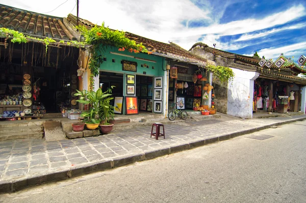 Hoi bir dünya'nın kültürel mirası, ünlü Karışık kültürler ve mimari 23 Temmuz 2013 Hoi, bir, Quang Nam, Vietnam. — Stok fotoğraf