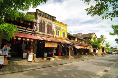 Hoi bir dünya'nın kültürel mirası, ünlü Karışık kültürler ve mimari 23 Temmuz 2013 Hoi, bir, Quang Nam, Vietnam.
