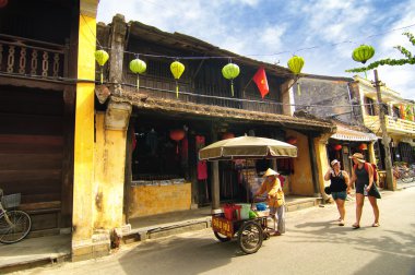 Hoi bir dünya'nın kültürel mirası, ünlü Karışık kültürler ve mimari 23 Temmuz 2013 Hoi, bir, Quang Nam, Vietnam.
