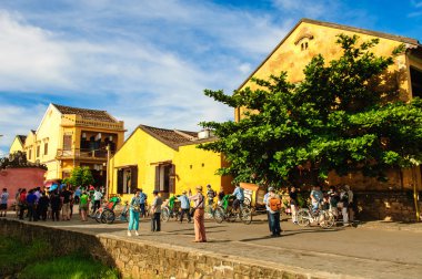 Hoi bir dünya'nın kültürel mirası, ünlü Karışık kültürler ve mimari 23 Temmuz 2013 Hoi, bir, Quang Nam, Vietnam.