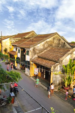 Hoi bir dünya'nın kültürel mirası, ünlü Karışık kültürler ve mimari 23 Temmuz 2013 Hoi, bir, Quang Nam, Vietnam.